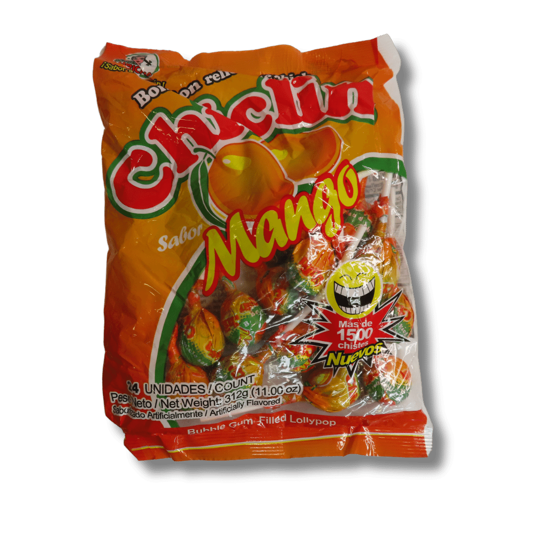 Americana BonBon Chiclin Sabor Mango 312g - El Mercadito Salvadoreno