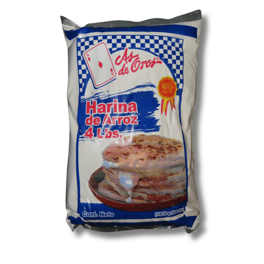 As de Oros Harina de Arroz 4lbs - El Mercadito Salvadoreno