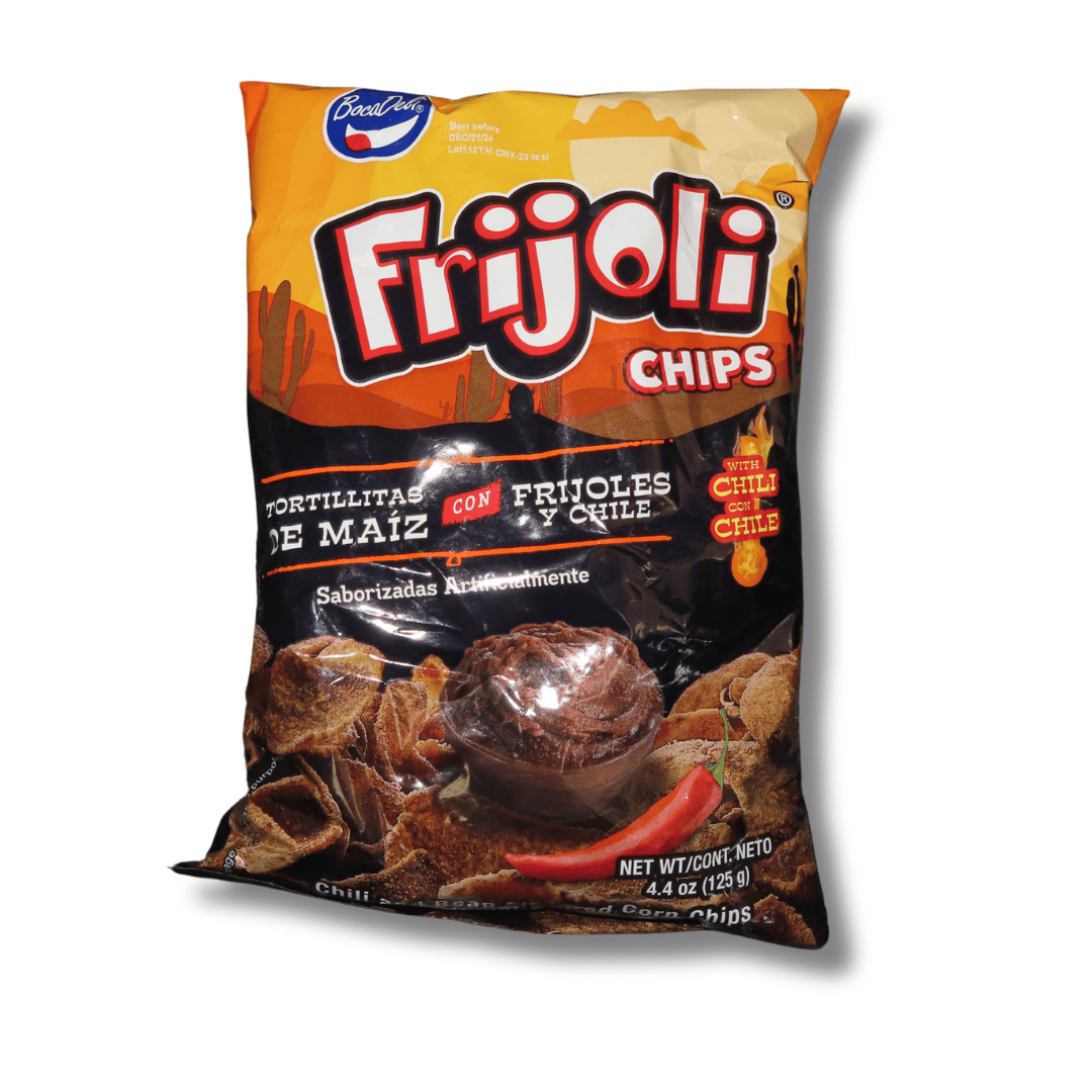 BocaDeli Frijoles y Chile Chips 125g - El Mercadito Salvadoreno