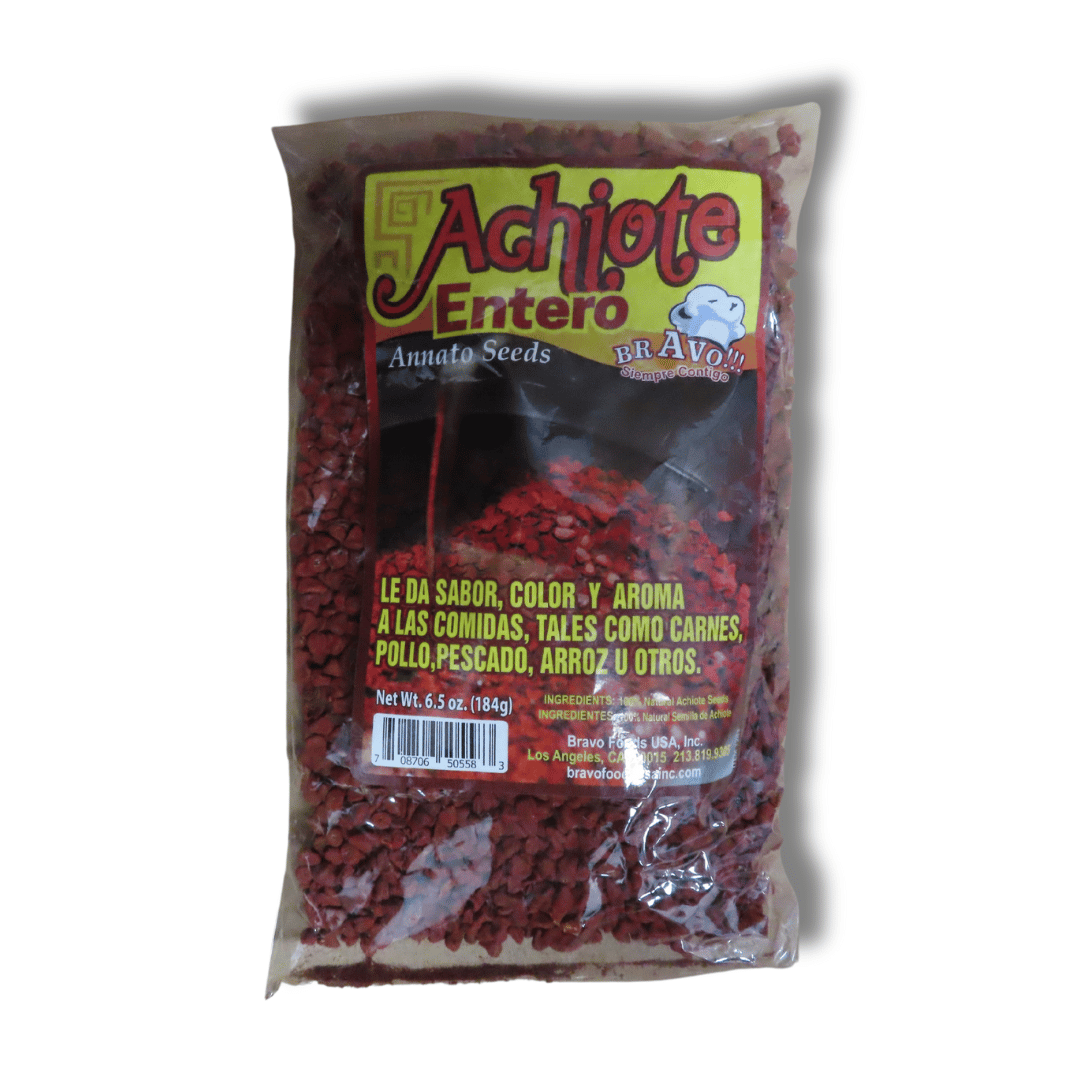 Bravo Achiote Entero 184g - El Mercadito Salvadoreno