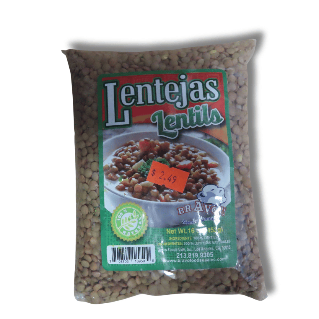 Bravo Lentejas 453g - El Mercadito Salvadoreno