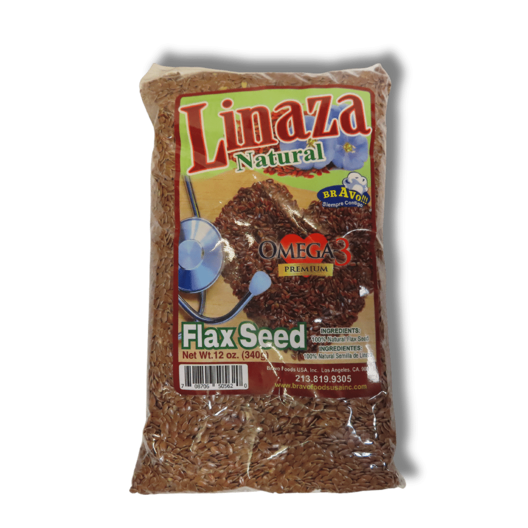 Bravo Linaza Natural 340g - El Mercadito Salvadoreno
