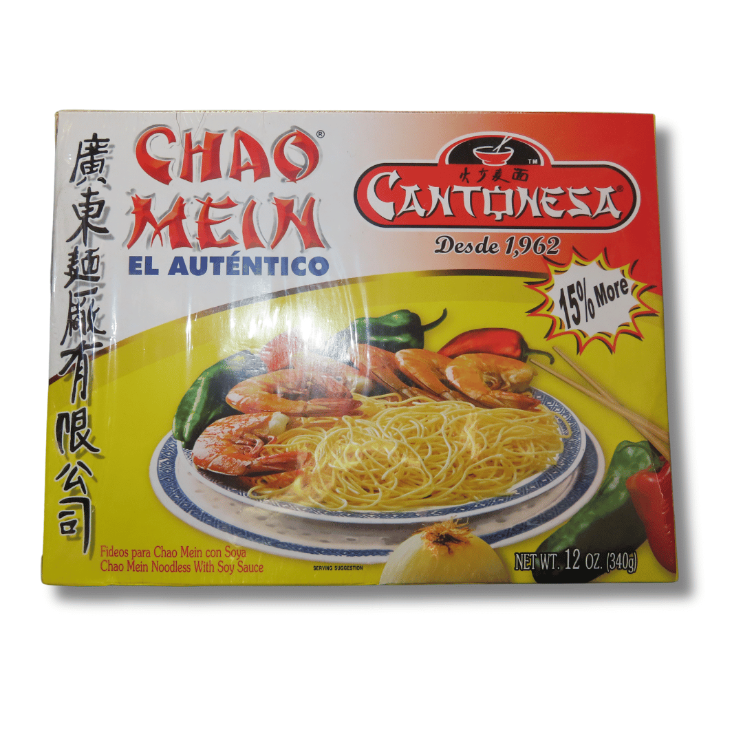 Cantonesa El Autentico Chao Mein 340g - El Mercadito Salvadoreno
