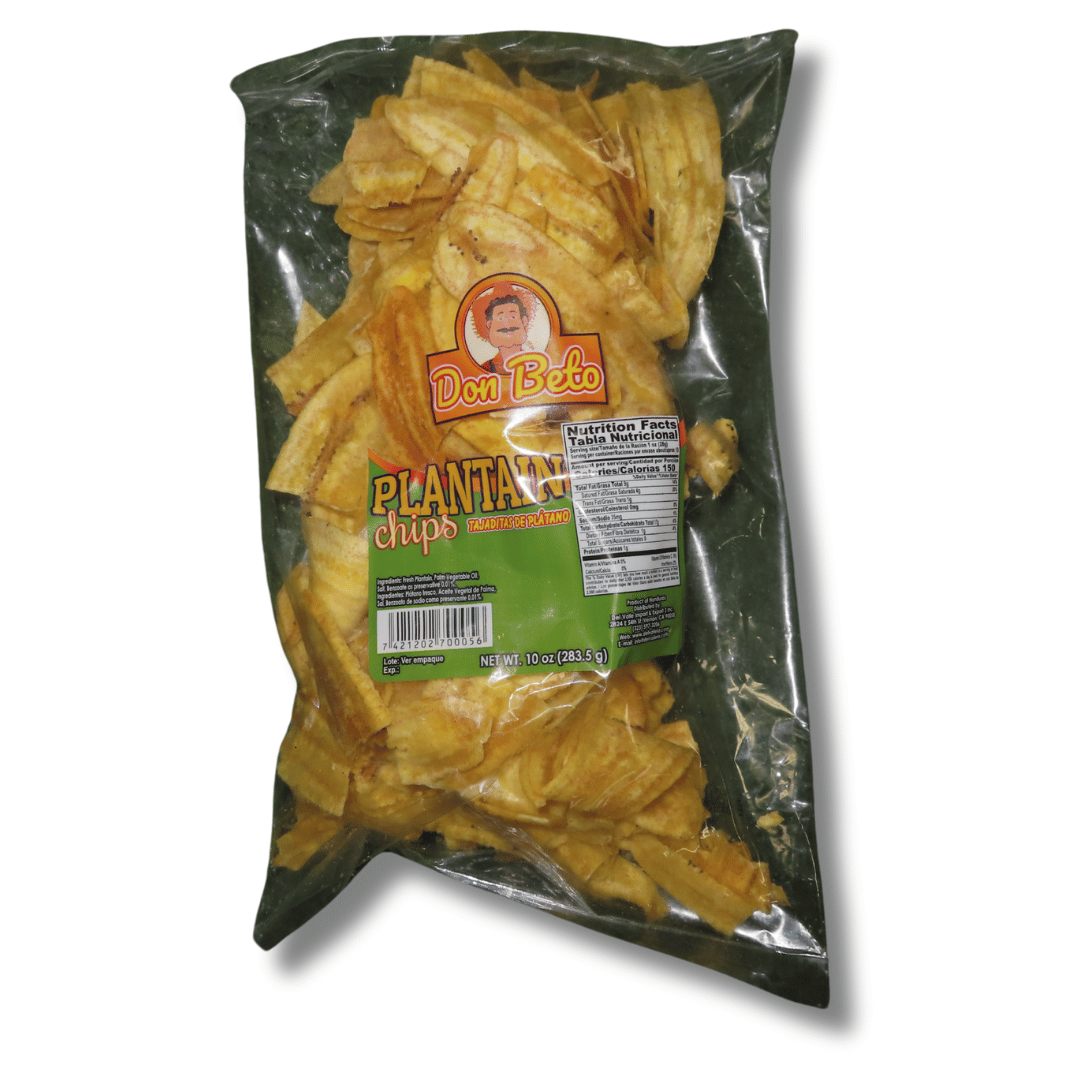 Don Beto Tajaditas de Platano 283.5g - El Mercadito Salvadoreno