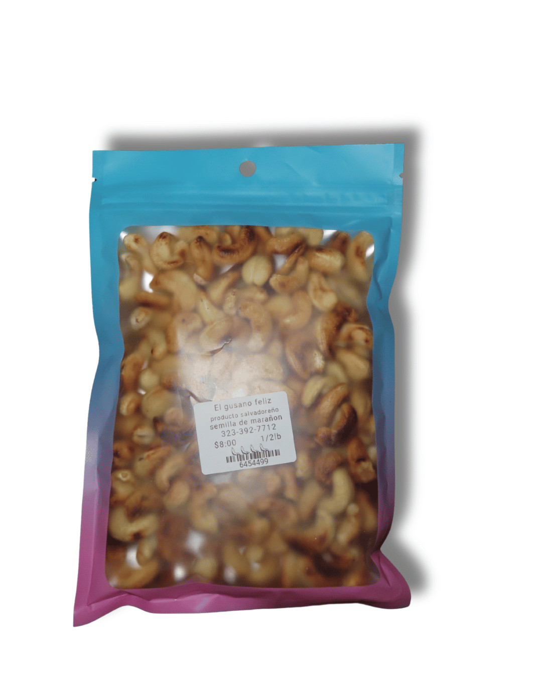 El Gusano Feliz Semilla de Maranon 1/2lb