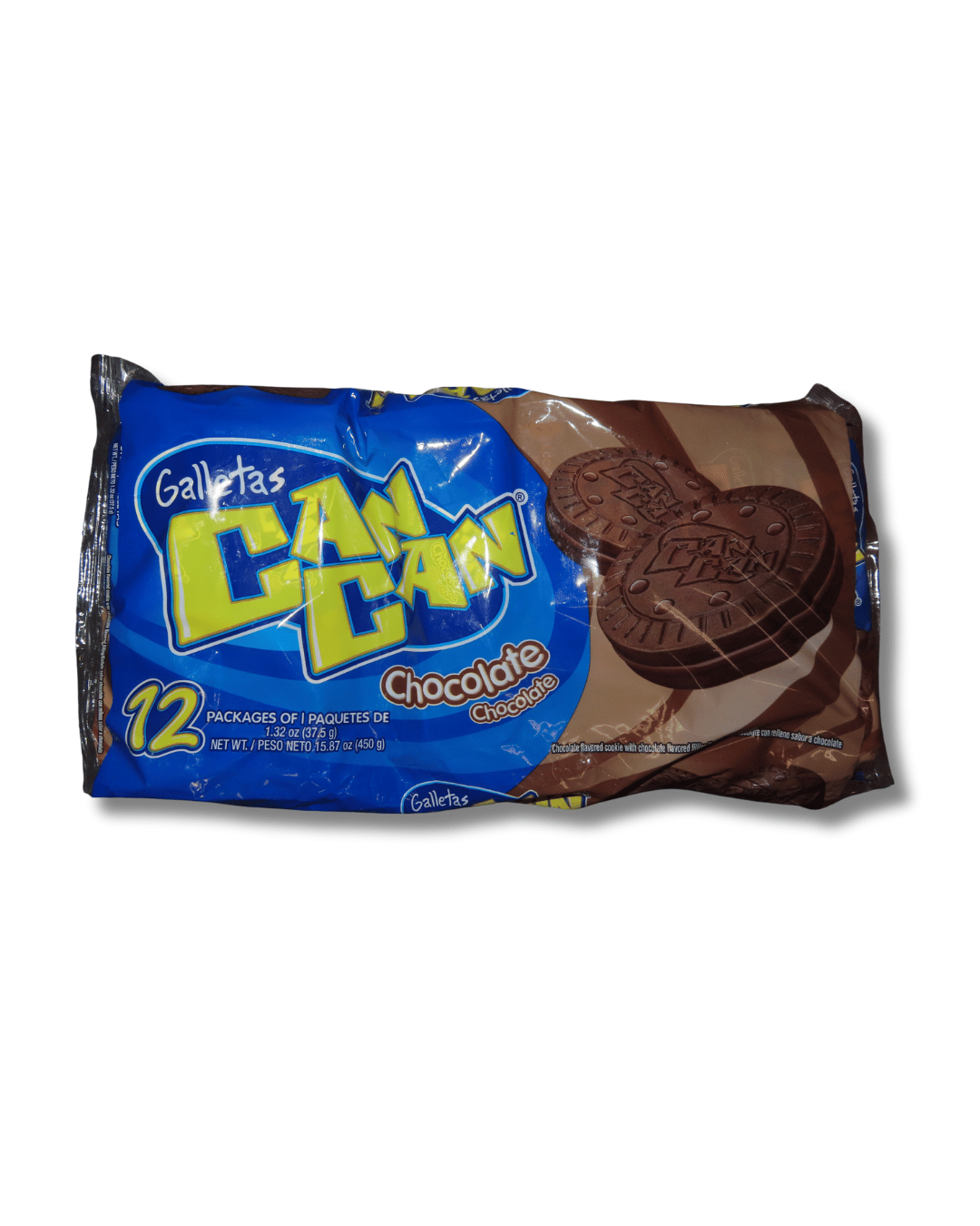 Galletas Can Can chocolate 15.870z - El Mercadito Salvadoreno
