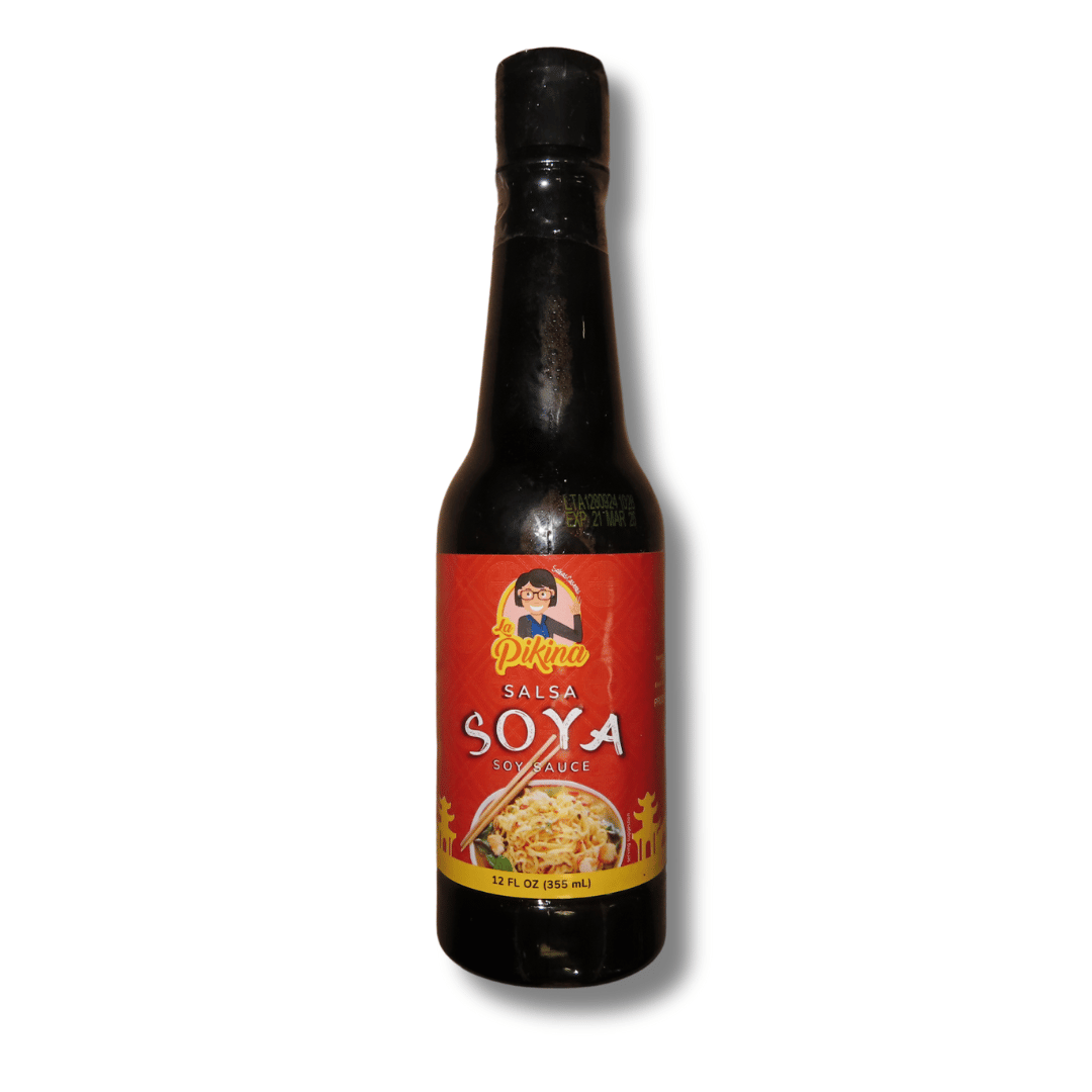 La Pikina Salsa Soya 355ml - El Mercadito Salvadoreno