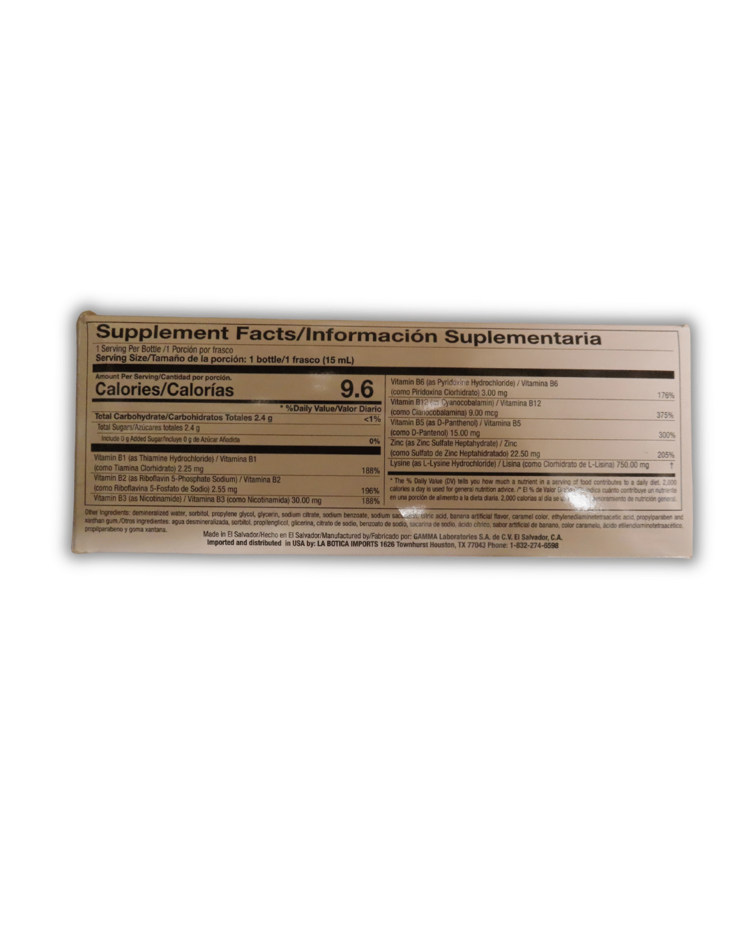 Mega Neurotropas Forte 315ml - El Mercadito Salvadoreno