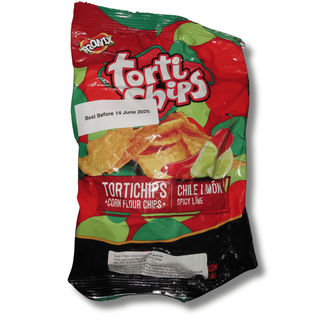 Torti Chips Chile Limon 100g - El Mercadito Salvadoreno