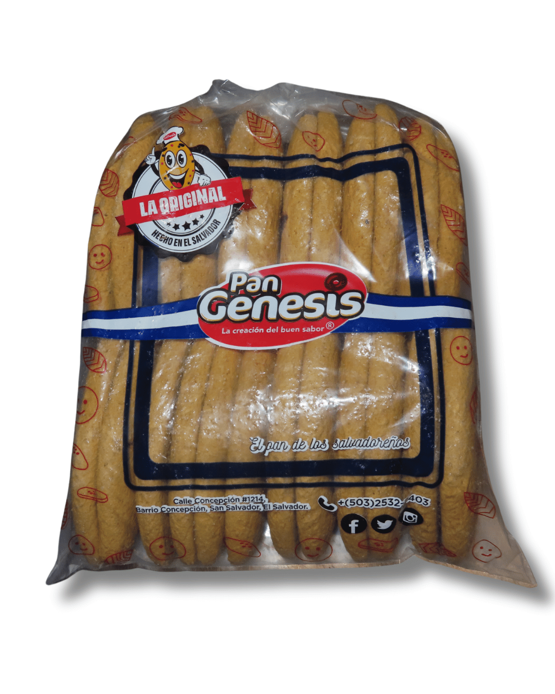 De La Costa Pan Genesis Almendrada 888g - El Mercadito Salvadoreno