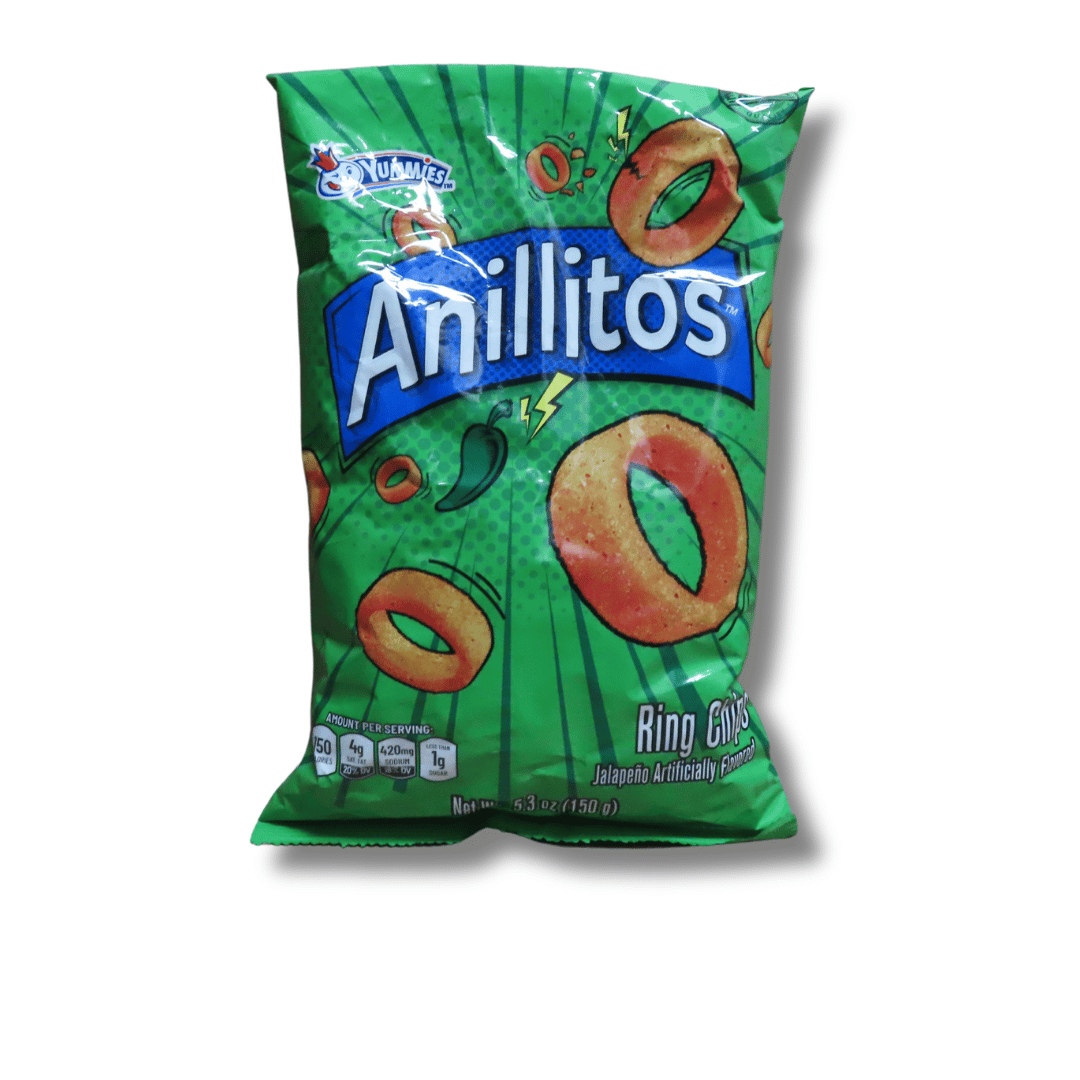 Yummies Anillitos Jalapeno 150g - El Mercadito Salvadoreno