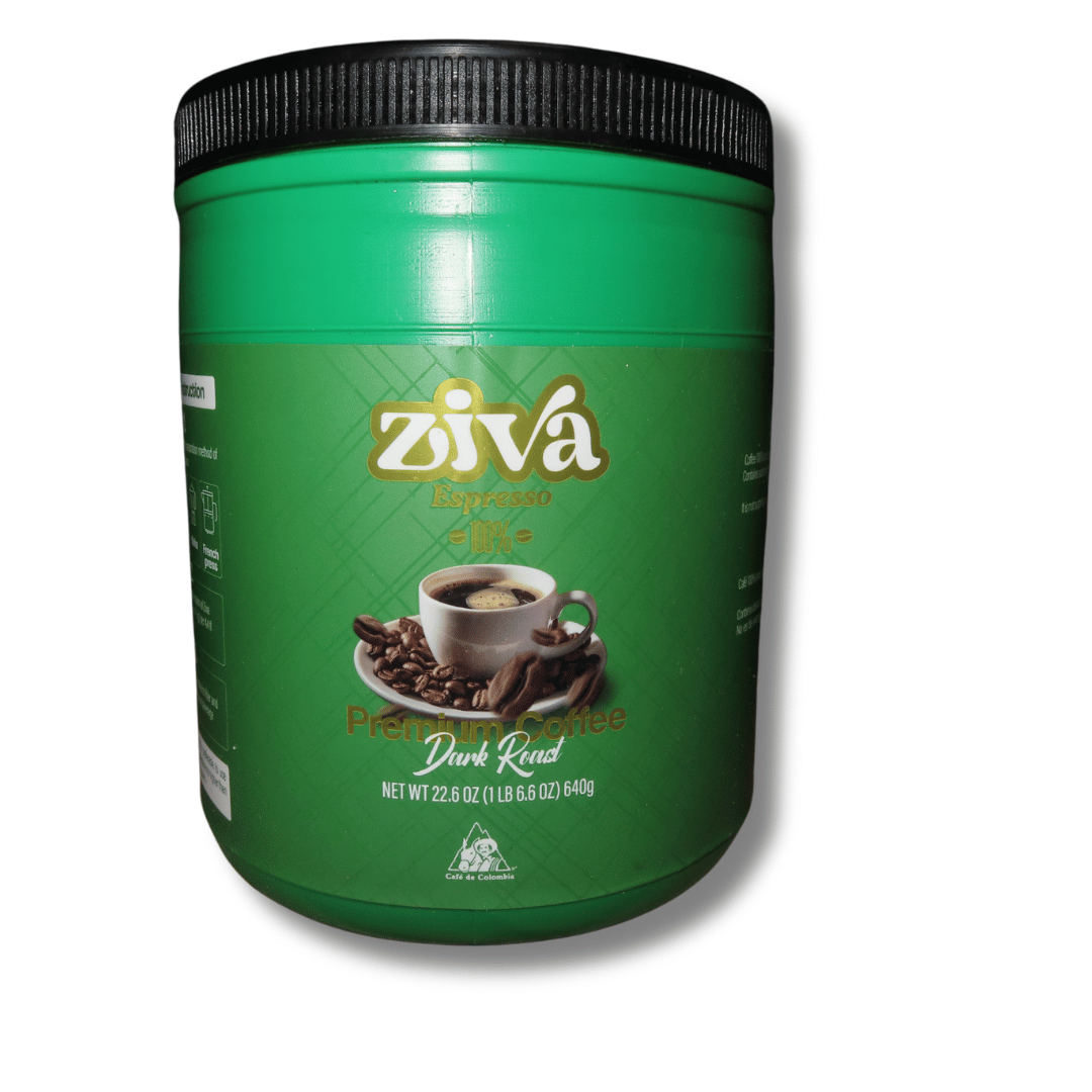 Ziva Espresso 100% Colombia - El Mercadito Salvadoreno