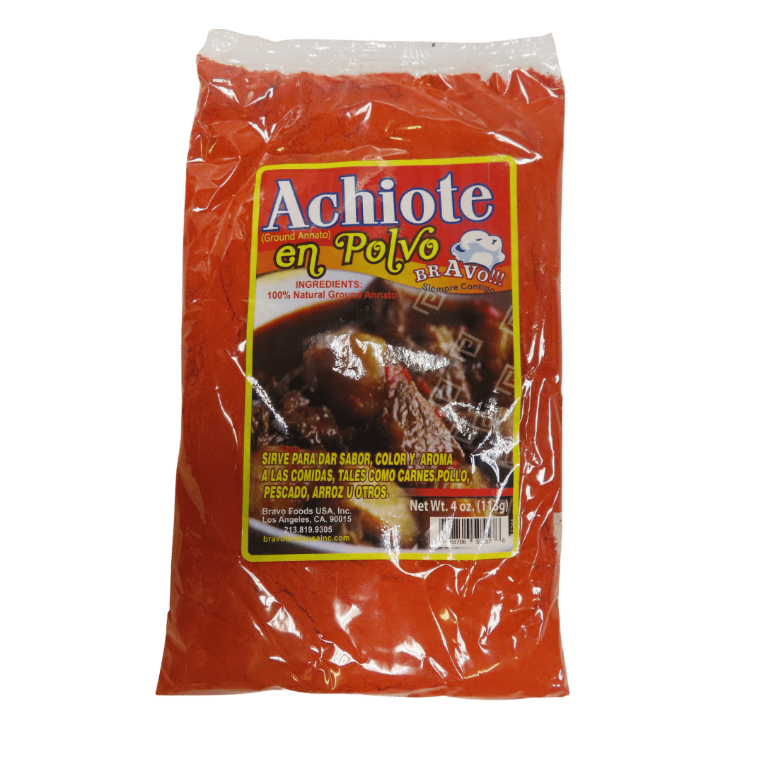 Bravo Achiote en Polvo 4 OZ - El Mercadito Salvadoreno