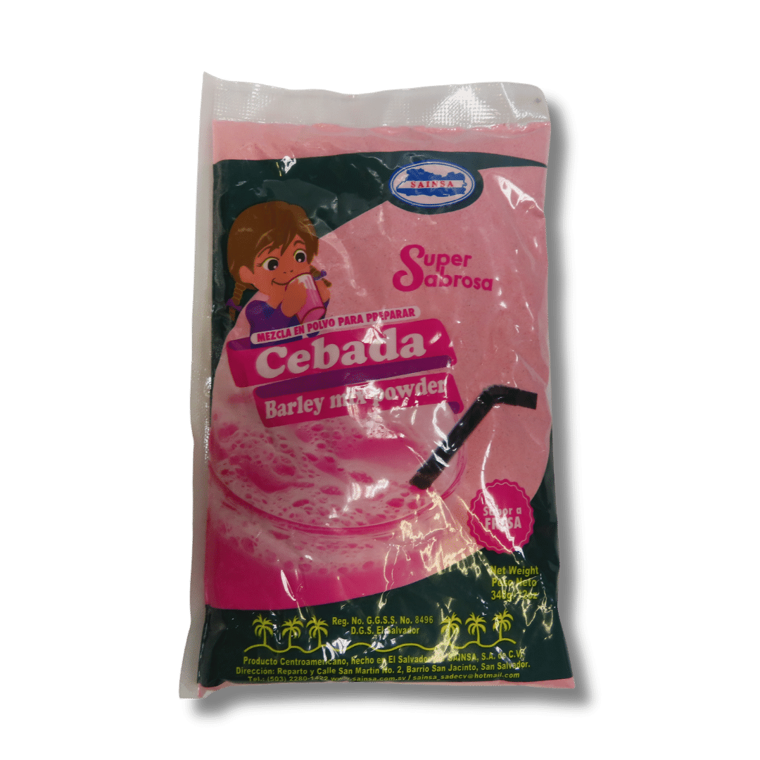 Sainsa Cebada Fresa 340g - El Mercadito Salvadoreno