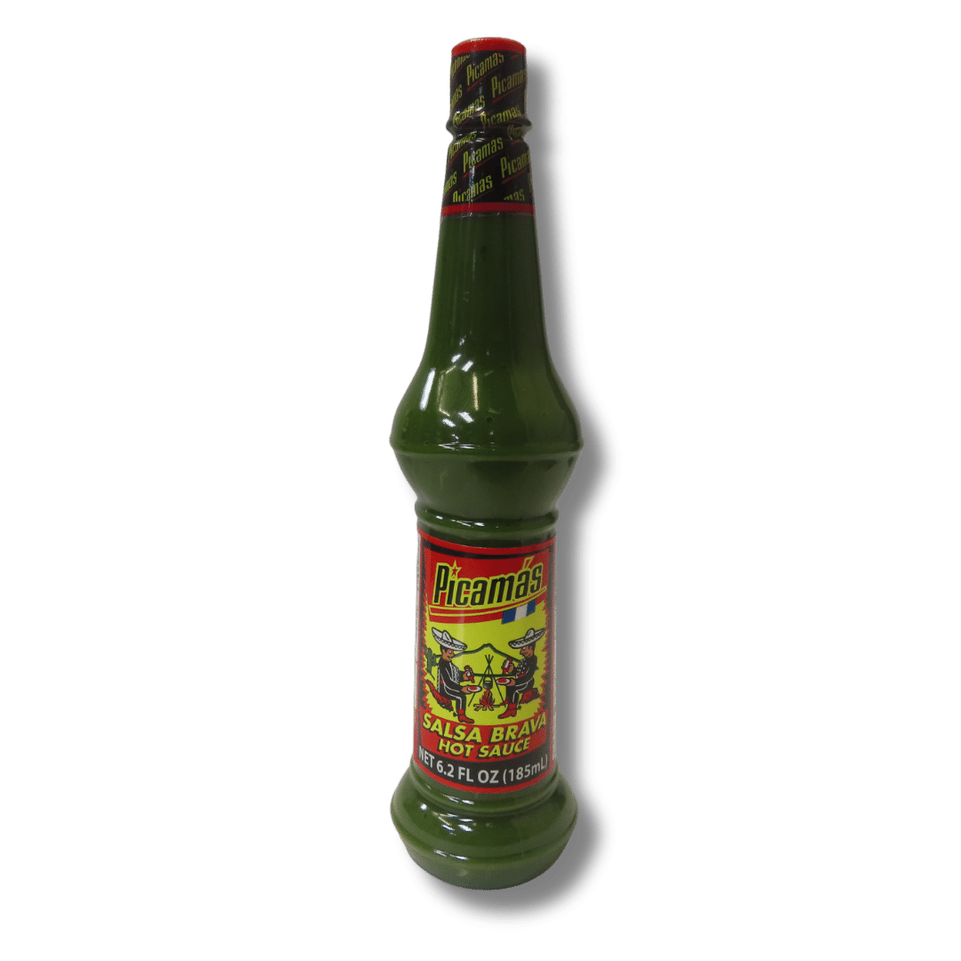 Picamas Salsa Verde Brava 185ml - El Mercadito Salvadoreno