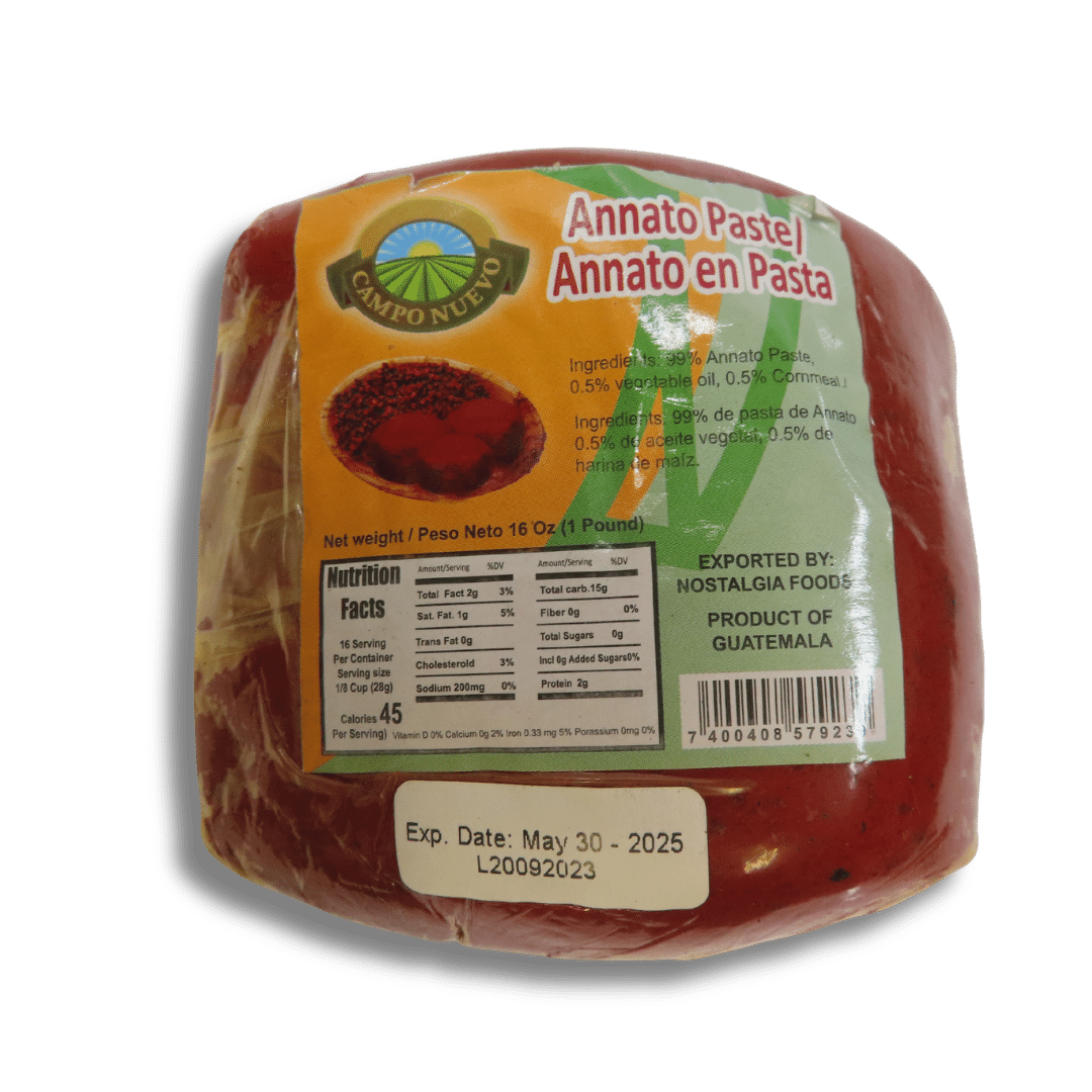 Achiote en Pasta 1lb - El Mercadito Salvadoreno