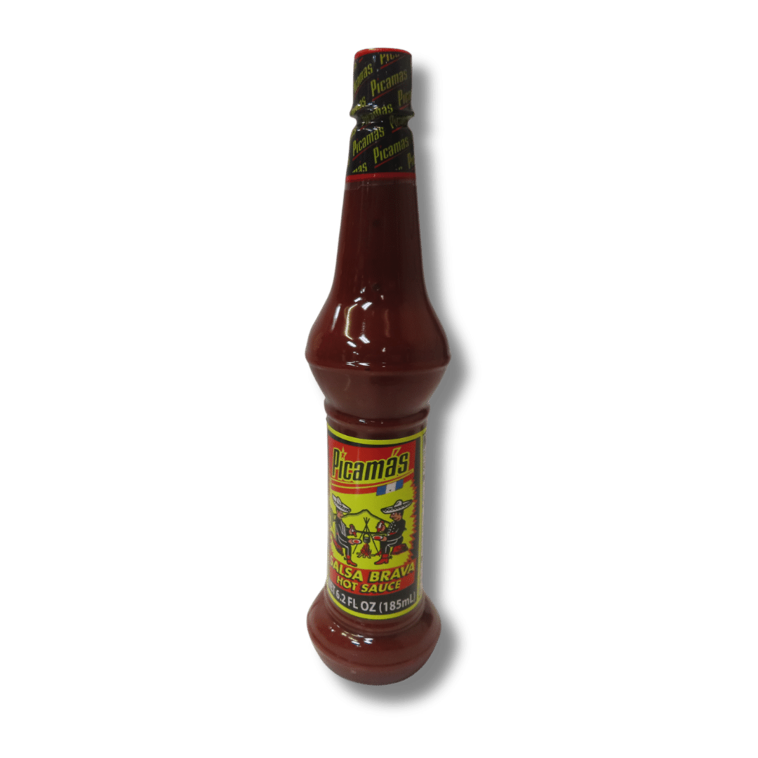 Picamas Salsa Brava Hot Sauce 185ml - El Mercadito Salvadoreno