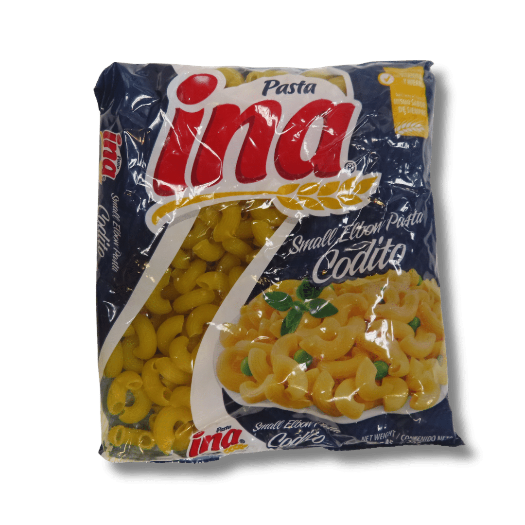 Ina Pasta Codito 7.05 oz - El Mercadito Salvadoreno