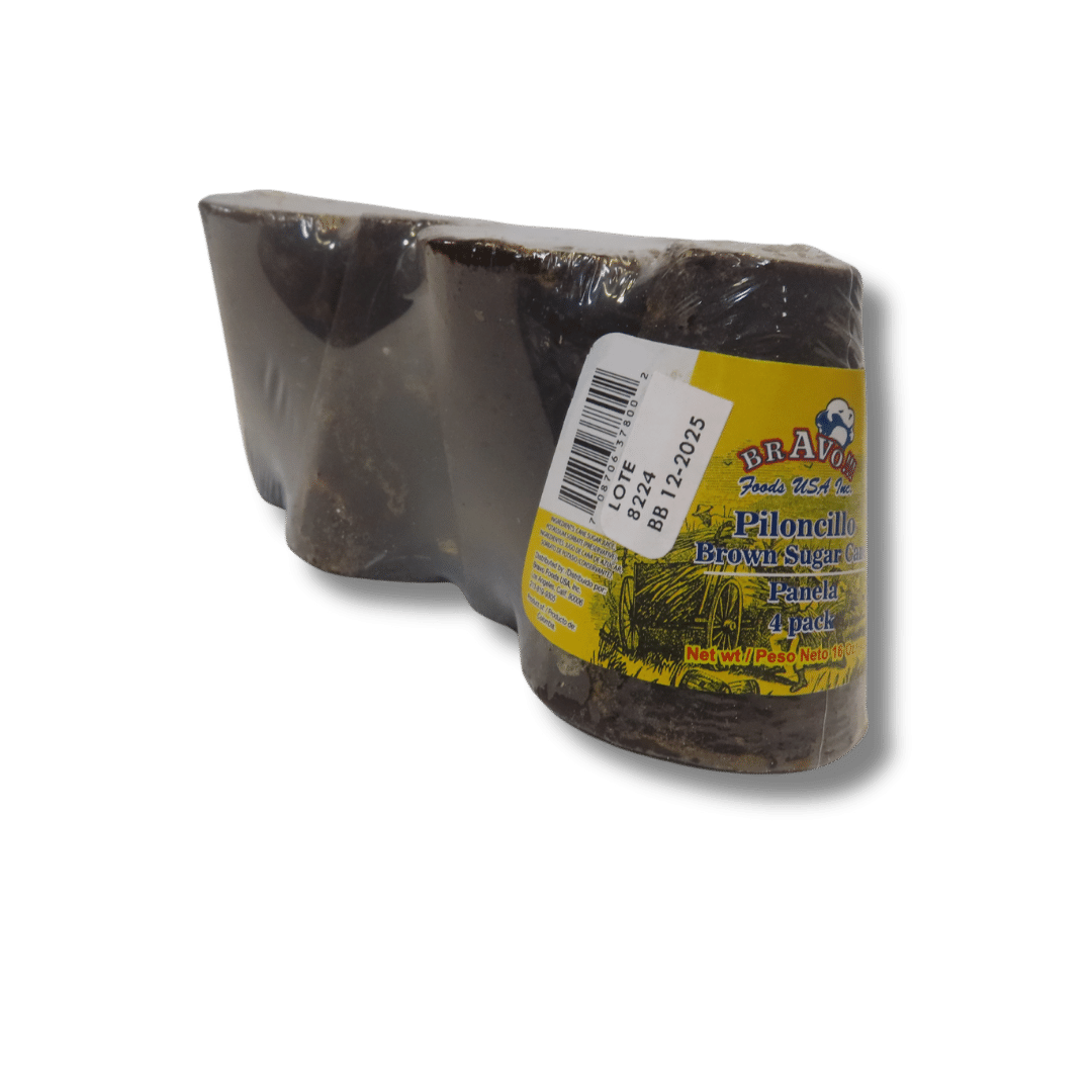 Bravo Piloncillo 4pc 454g - El Mercadito Salvadoreno
