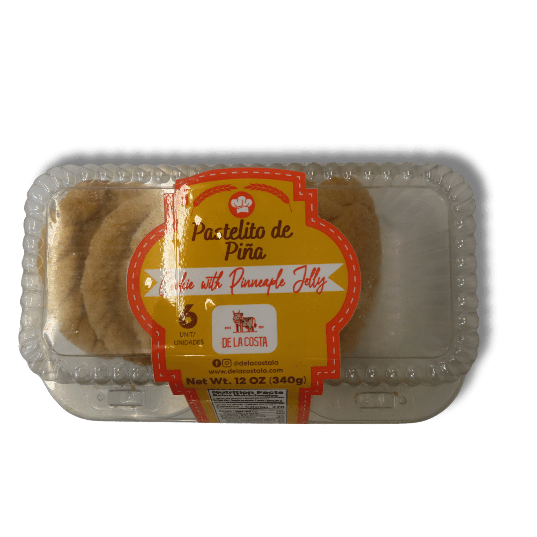 De La Costa Pastelito de Pina 340g - El Mercadito Salvadoreno