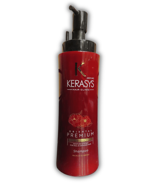 Aekyung Kerasys Red Camellia Oil Shampoo 600ml - El Mercadito Salvadoreno