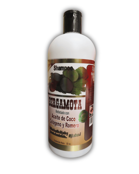 Bergamota Aceite de Coco Colageno y Romero 32oz - El Mercadito Salvadoreno