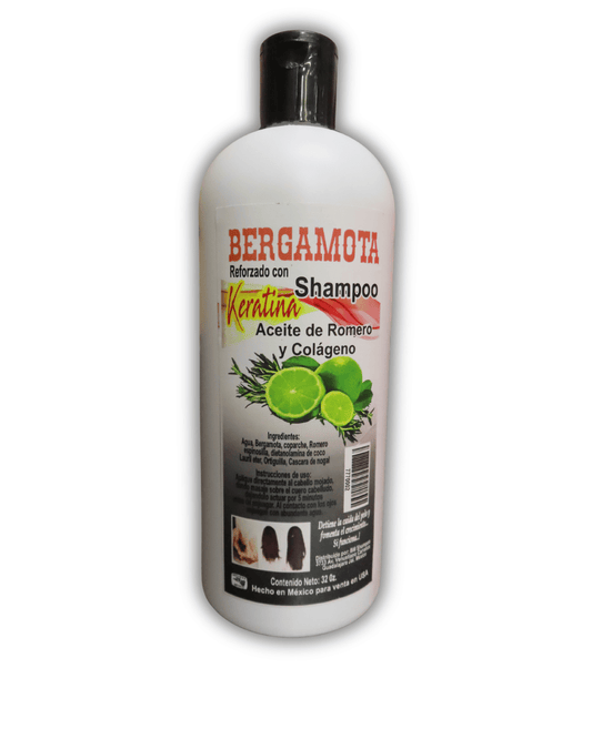 Bergamota Aceite de Romero y Colageno 32oz - El Mercadito Salvadoreno