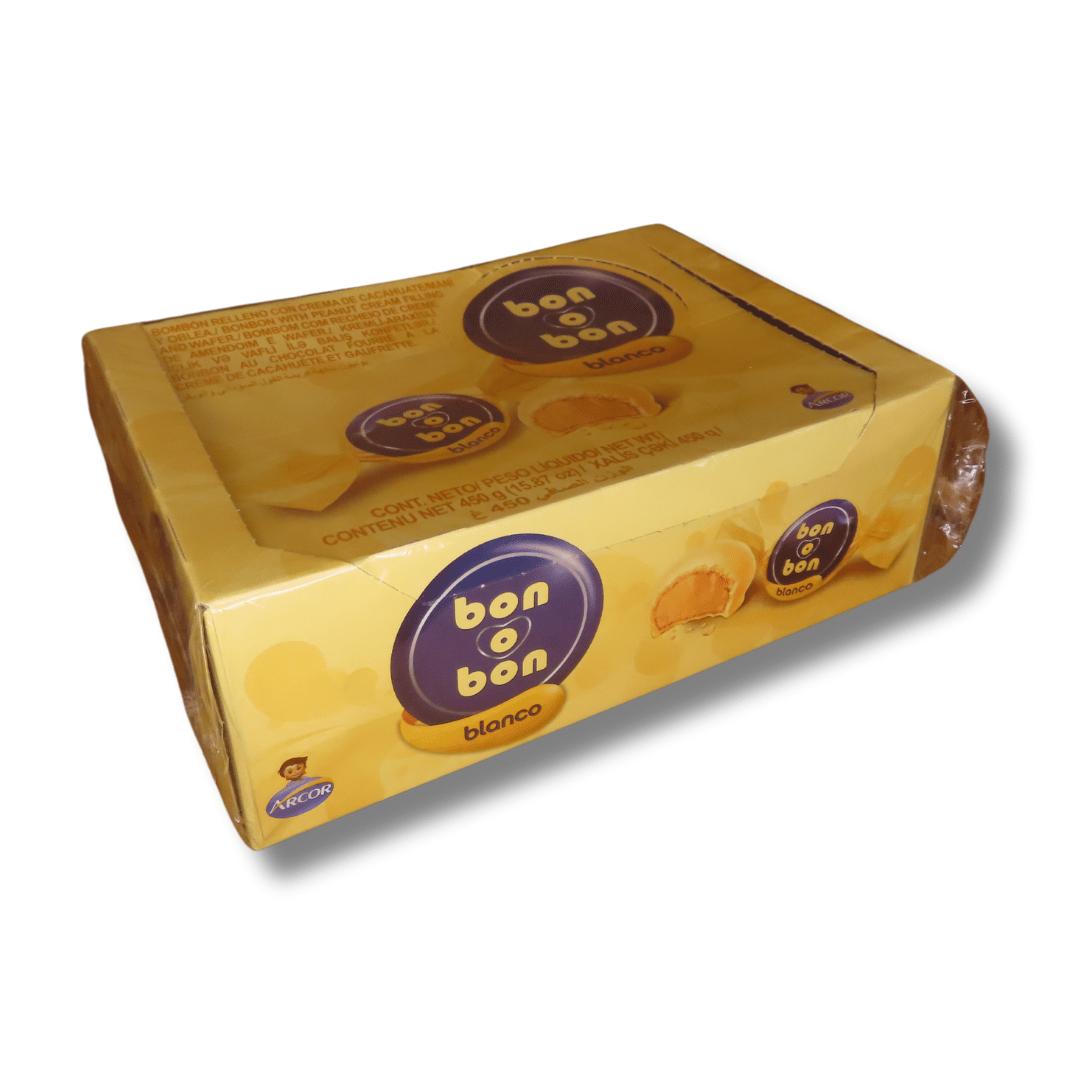 Chocolate Bon o Bon Blanco-450g/15.87oz