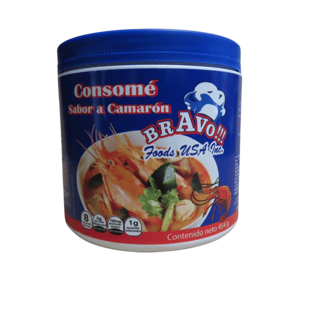 Bravo Consome Sabor a Camaron 454g