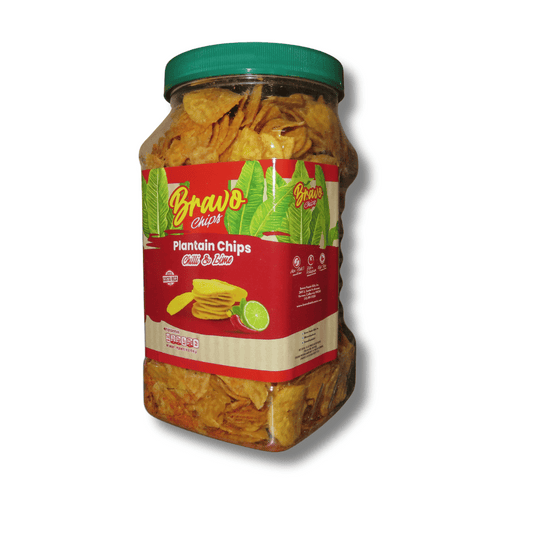 Bravo Plantain Chips Chili & Lime 510g