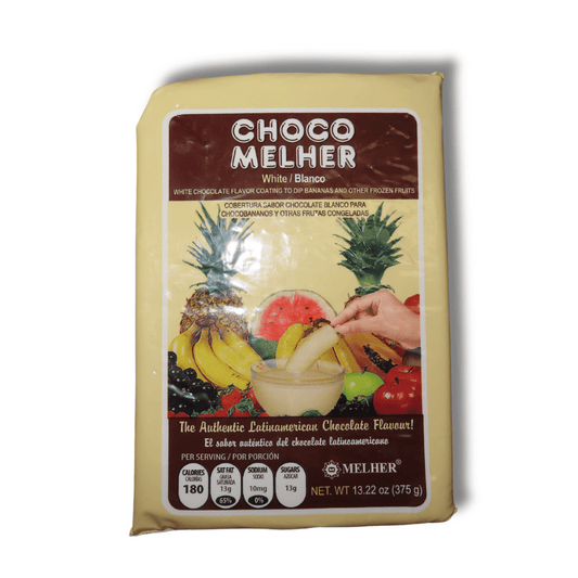 Chocomelher Blanco 375g - El Mercadito Salvadoreno