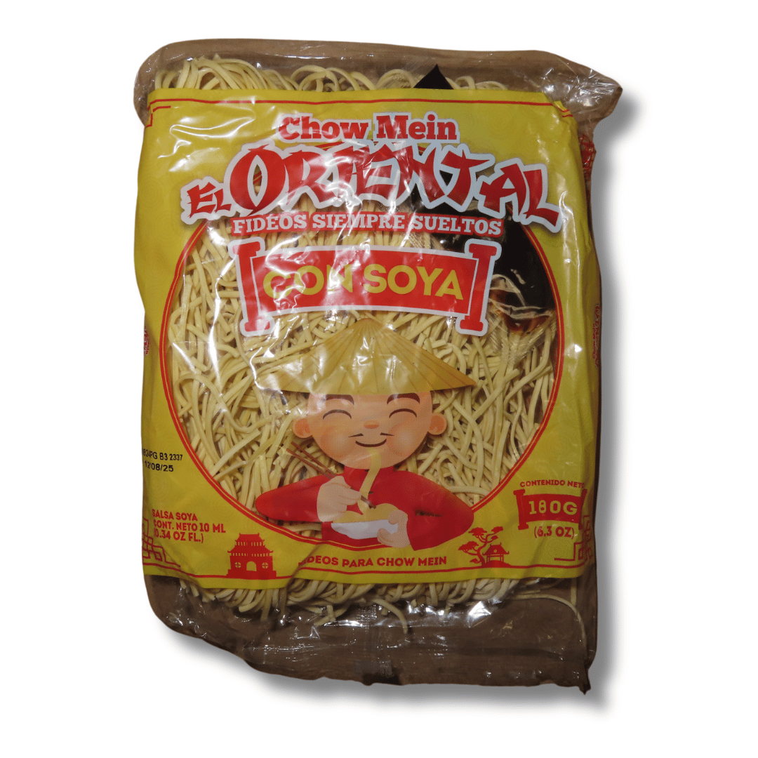 El Oriental Chow Mein con Soya 180g - El Mercadito Salvadoreno