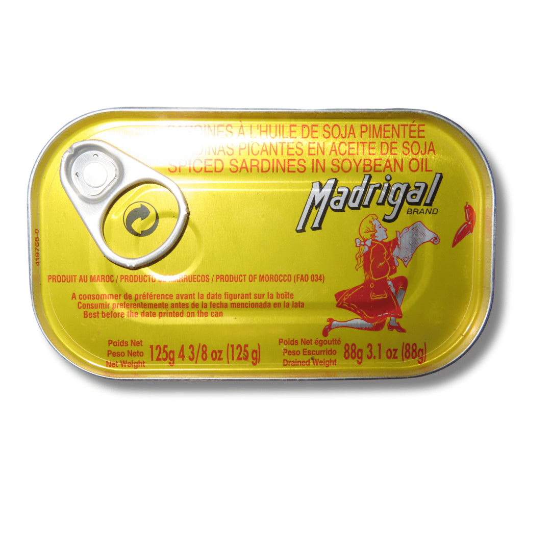 Madrigal Sardinas Picantes 125g