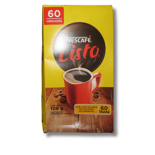 Nescafe Listo 108g - El Mercadito Salvadoreno