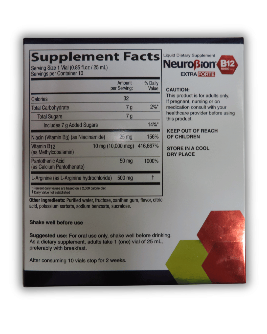 NeuroBion B12 10,000mcg - El Mercadito Salvadoreno