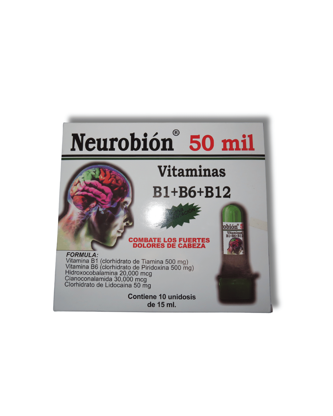 Neurobion 50mil 10cts - El Mercadito Salvadoreno