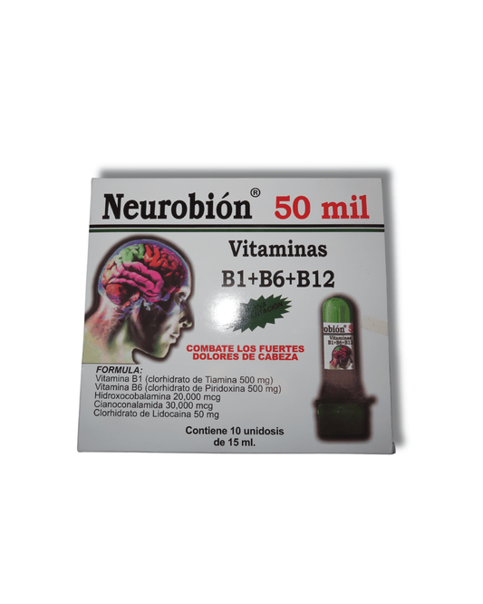 Neurobion 50mil 10cts - El Mercadito Salvadoreno
