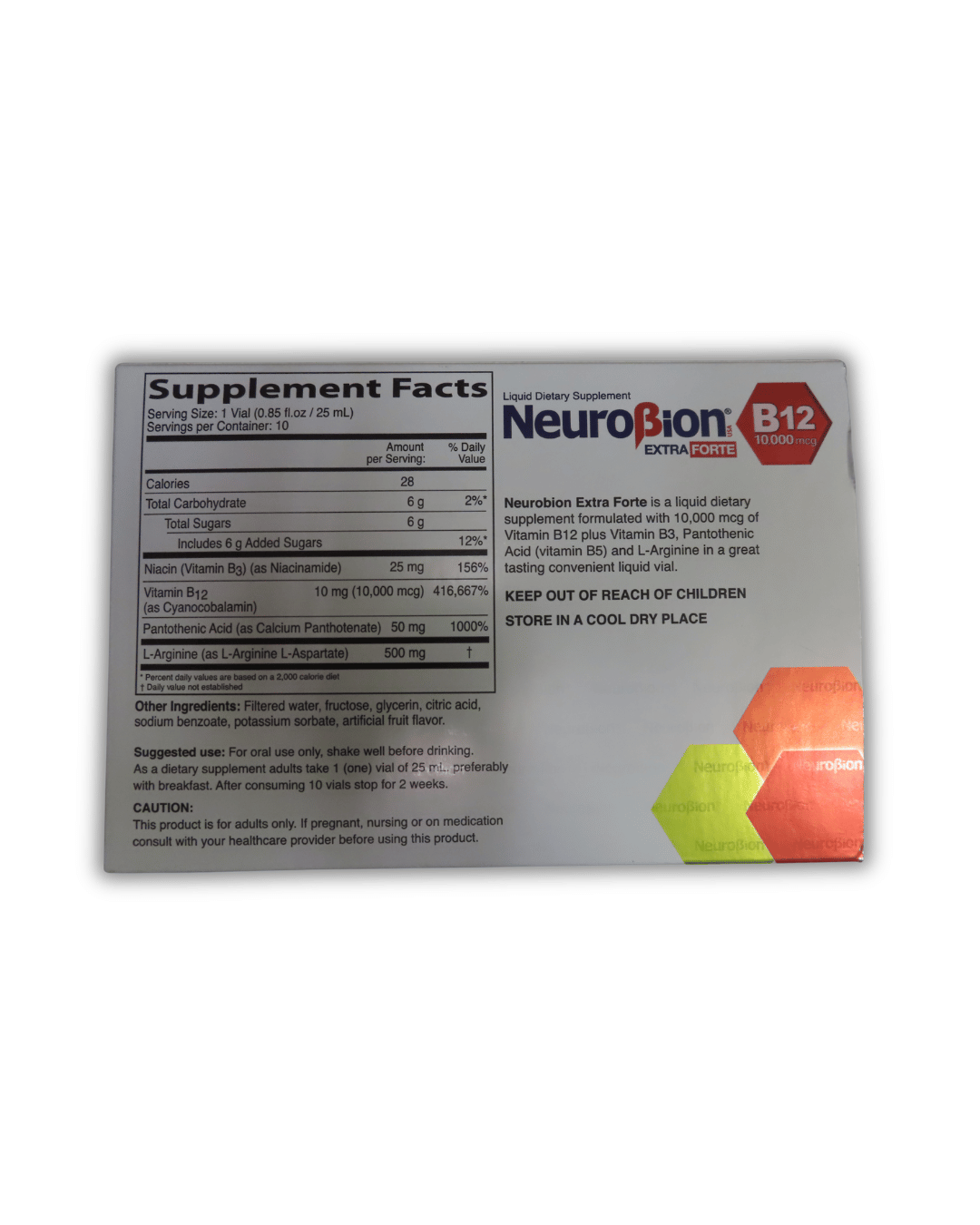 Neurobion B12 10,000 mcg Berry Flavor - El Mercadito Salvadoreno
