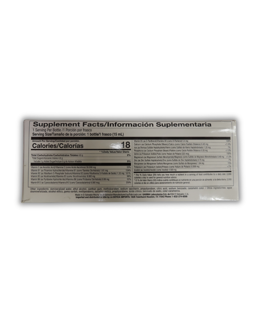 Neuroestress 315mL - El Mercadito Salvadoreno