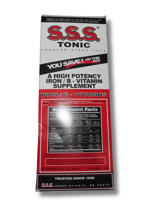 S.S.S Tonic 600ml - El Mercadito Salvadoreno