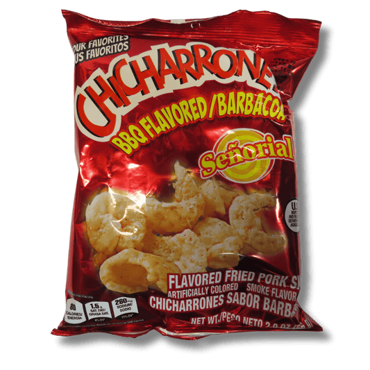 Senorial Chicharrones Barabacoa 56g - El Mercadito Salvadoreno