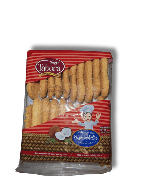 Tabora Bizcochitos Coco 160g - El Mercadito Salvadoreno