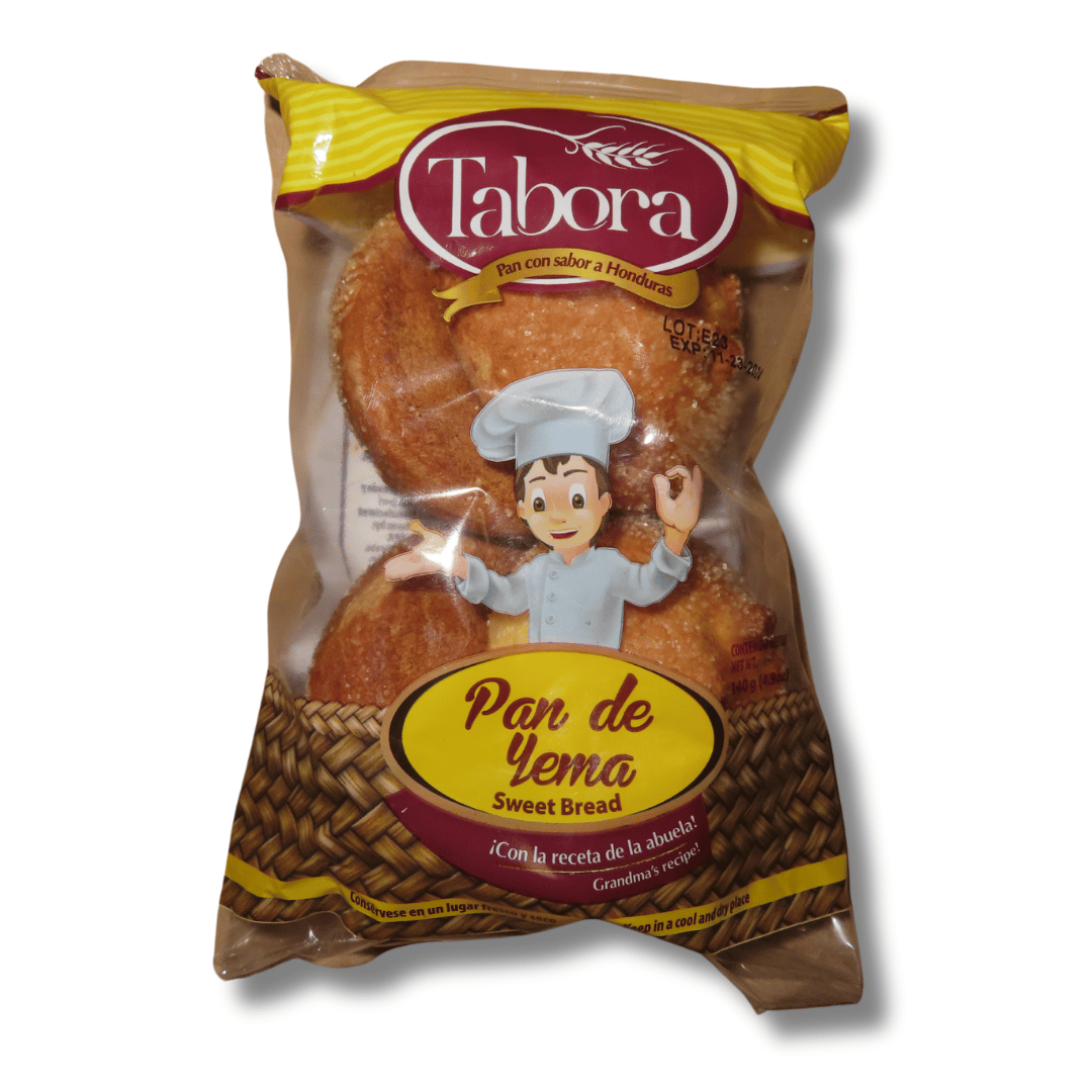 Tabora Pan de Yema 4.9oz - El Mercadito Salvadoreno