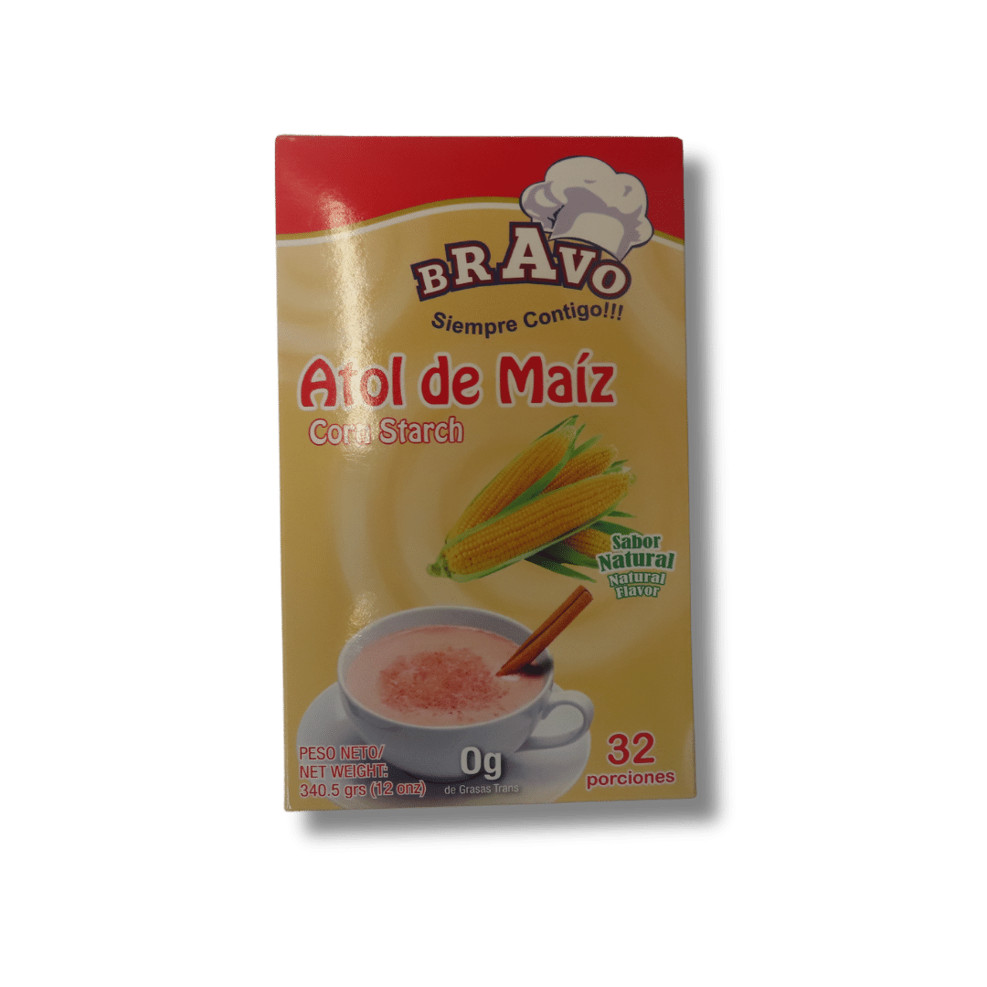 Bravo Atol de Maiz Natural 340.5g - El Mercadito Salvadoreno
