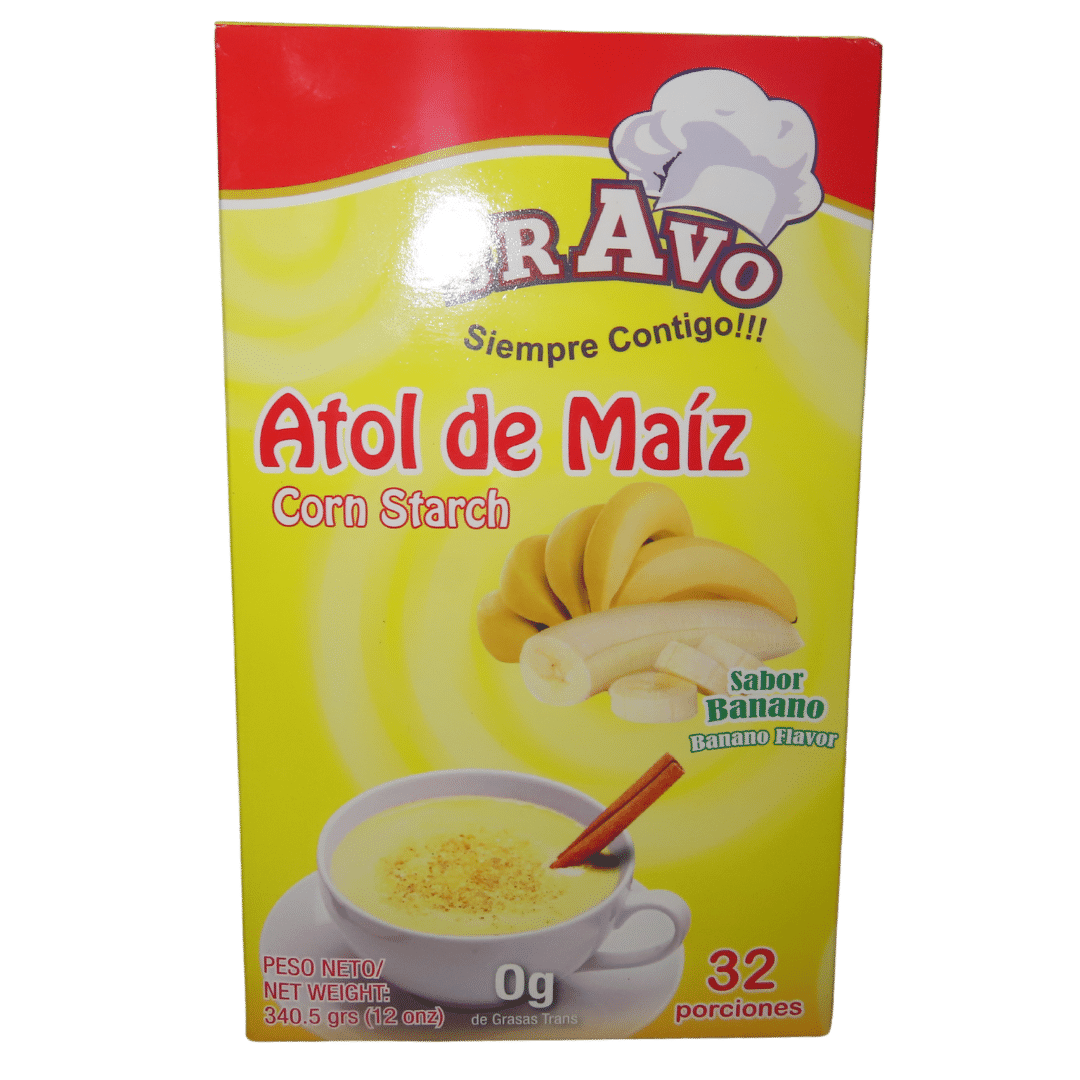 Bravo Atol de Maiz Banano 283.5g - El Mercadito Salvadoreno