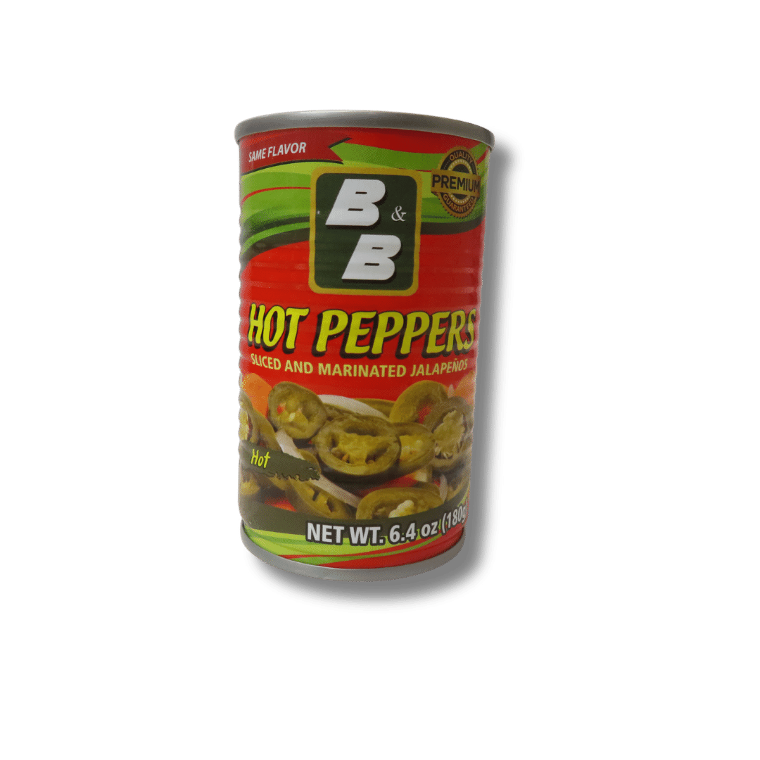 B&B Hot Peppers 180g - El Mercadito Salvadoreno