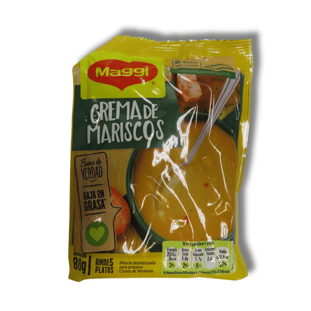 Maggi Crema Mariscos 80 G - El Mercadito Salvadoreno